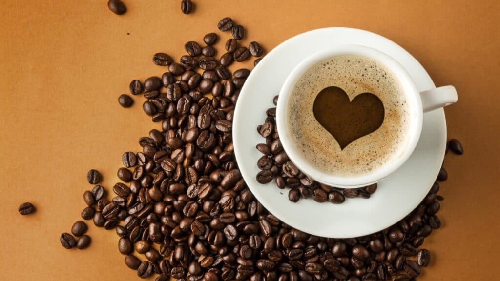 caffeine in a cup of coffee