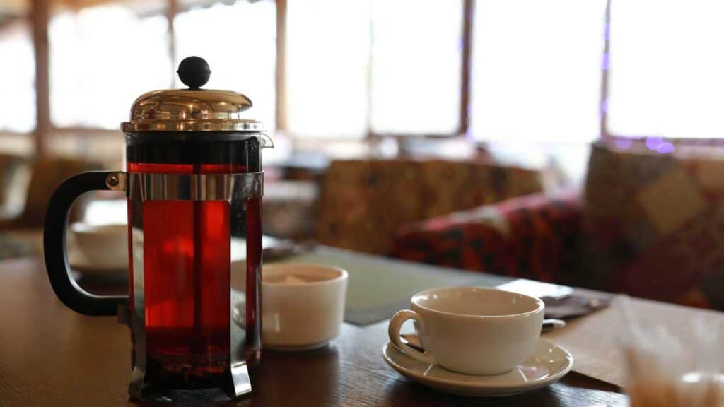 French Press brewing
