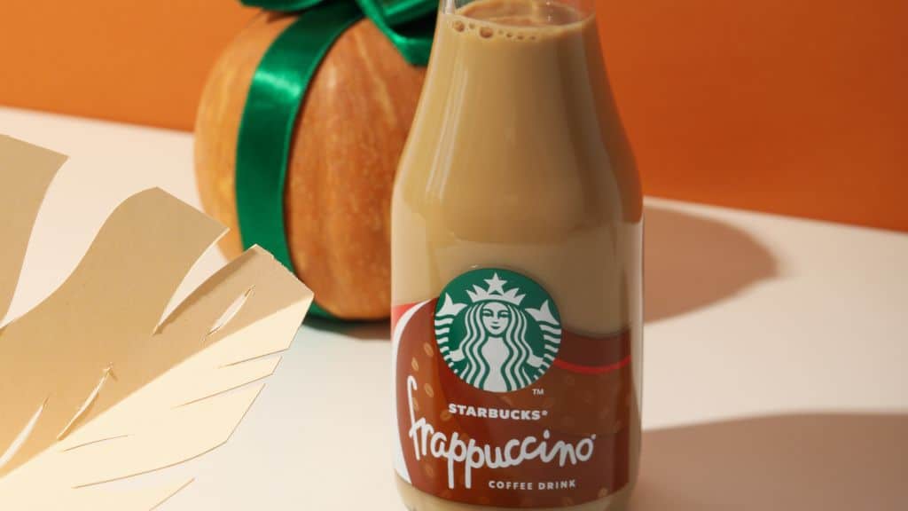 starbucks frappuccino bottle caffeine