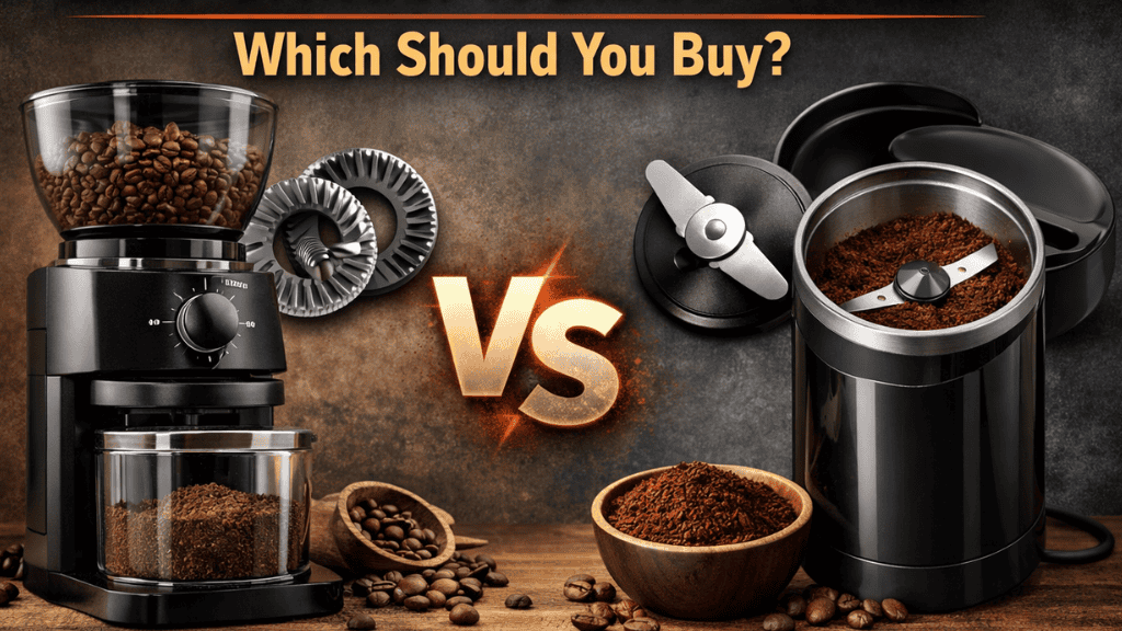 Burr Grinder vs Blade Grinder